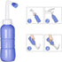Portable Bidet Bottle for Travel Personal Hygiene Care Manual Bidet (11in), Blue...
