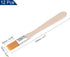 uxcell 5" Paint Brush 0.5" Width Soft Nylon Bristle with Wood Handle for Wall, Cabinets, Fences Yellow 12Pcs...