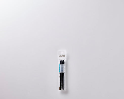 Aquameter - Small - Black - Bundle of 2 - Leave-in Soil Moisture Meter for Potted Plants - Plant Water Sensor - Refillable...