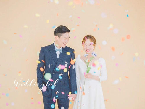 Blue Confetti 1 inch Tissue Paper Confetti Circles Filled Balloons or Table Party Decoration 5000 pcs...