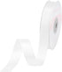 VATIN Double Face White Satin Ribbon 5/8" Continuous 25 Yards,White Polyester Fabric Ribbon use for Bows Bouquet, Gift Wrapping, Floral Arrangemen...