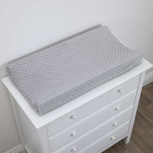 iEvolve Changing Pad Cover Ultra Soft Minky Dots Changing Table Cover Breathable Changing Table Sheet Diaper Changing Pad Cover for Baby Boys Girl...