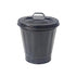 AITING Mini Trash can & Iron Garbage can Pencil Cup Holder 2pcs (Black)...