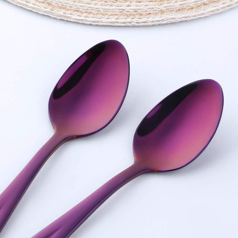 Buyer Star Demitasse Espresso Spoons, 8 Pieces Mini Coffee Spoon,18/10 Stainless Steel Heavy Duty Tea Spoons Set of 8, 5.5 Inch...