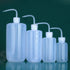 2Pcs 150ml Plastic Safety Wash Bottle Translucent Plastic Squeeze Measuring Bottle Narrow Mouth Empty Bent Tip Storage Containers For Gardening La...