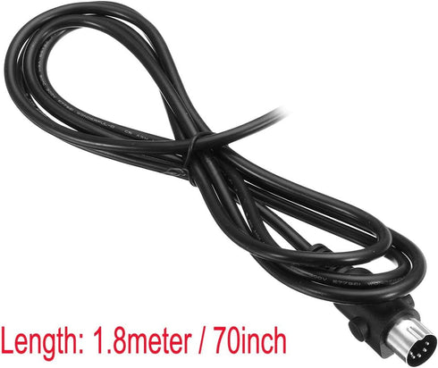Up and Down 4 Button 5pin Roll Line 180° Electric Sofa Remote Hand Control for Lift Chair or Power Recliner...