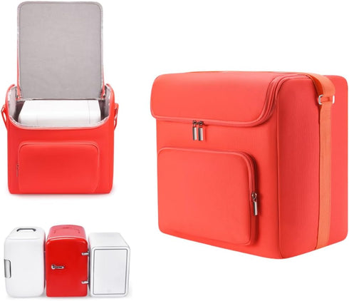 Case for Mini Fridge,Case Compatible with Portable Car Refrigerator/Makeup Fridge,Protective Case Suitable for Mini Portable Compact for Bedroom,O...
