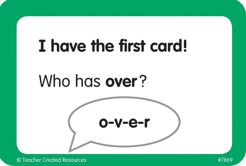 Teacher Created Resources I Have, Who Has Sight Words Game, Grade 1, Multi...