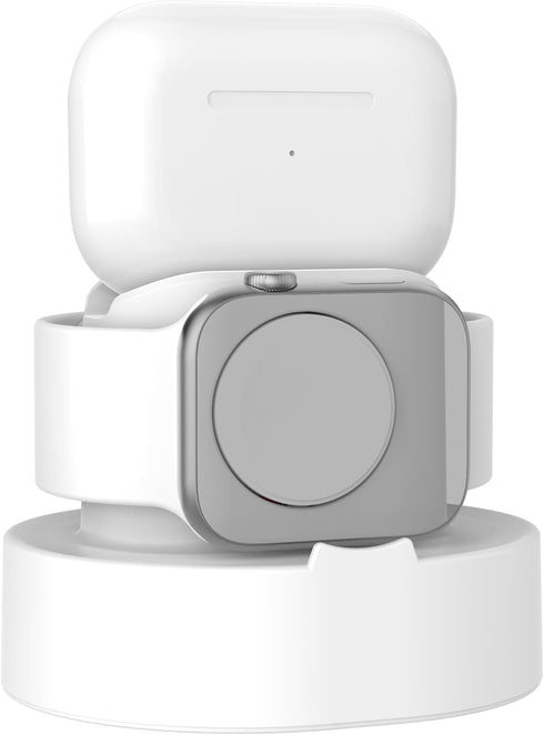 SOKUSIN Stand for Apple Watch Charger - iWatch AirPod Charging Stand Holder Dock Compatible with Apple Watch Series 9 8 Ultra2 Ultra SE2 7 6 SE 5 ...
