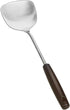 Wok Spatulas 14.7 Inch, Stainless Steel Spatulas with Wooden Handle, Metal Spatulas for Kitchen Use, Cooking Utensils for Wok...