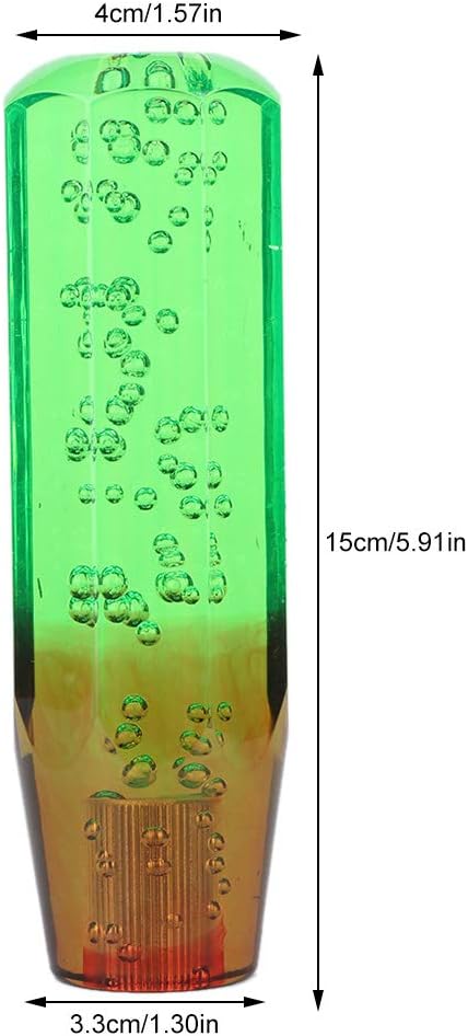 Car Shift Knob Head, for Most Manual Vehicles(Green Brown)...