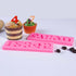 OBTANIM Silicone Number 0-9 3D Embossed Fondant Chocolate Mold with Stick Hole for Birthday Cake Decorating DIY Baking...