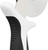 Mercer Culinary Millennia Pizza Cutter with White Handle, 2-3/4 Inch Wheel, Stainless Steel...