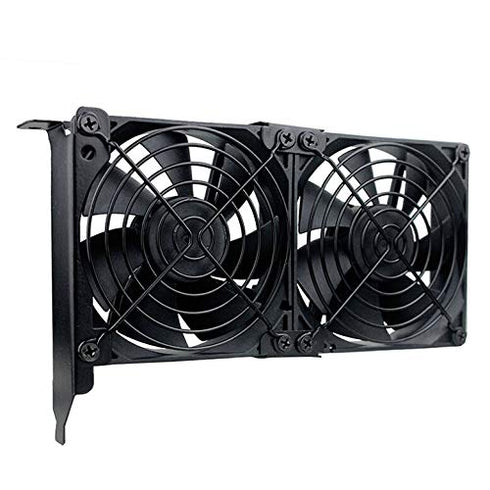 GDSTIME Graphic Card Fans, Graphics Card Cooler, Video Card Fan, PCI Slot Dual 90mm 92mm Fans, VGA Cooler...