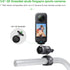 FANAUE GB-02 Aluminum 1" Ball Adapter with 1/4"-20 Threaded Stud, Compatible with RAM Mount B Size Double Socket Arm for Insta 360 Panorama Series...