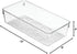 iDesign 49250 Rain BPA-Free Plastic Drawer Organizer Tray - 12" x 6" x 3", Clear...