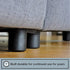 Heavy Duty Couch Connector for Sectional Sofa- (4Pack) Easy Install & Uninstall for Furniture Sliding & Gaps No Tools Required - Universal Furnitu...