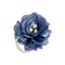 Kokoma Elegant Peony Flower Brooch Pin for Women Lady Fabric Flower Pearl Brooch Lapel Pins for Wedding Bohemia Dress Suit Ceremony Clothes Access...