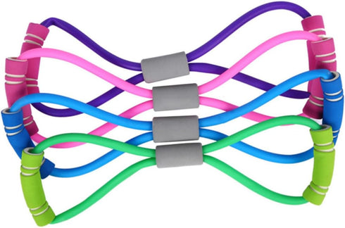 SUPVOX Exercise Bands for Legs Stretch Straps Fitness Bands Exercise Straps Latex Tensioner Elastic Bands Stretchy Band Resistance Band Figure Eig...