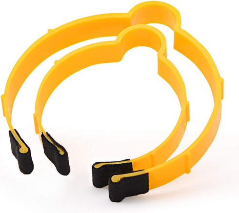 Film Vinyl Wrap Rolls Holder Roll-Media Speed Clips, Plastic Hoop Ring Clamp with Quick Release Handle and Scratch Protection Felt Patch,Film Roll...