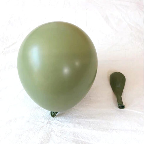 12 Inch Sage Green Balloons Eucalyptus Bridal Shower Balloons Greenery Gender Neutral Baby Shower Decorations Olive Green Party Balloons 40 Count...