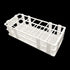 1 Piece Test Tube Rack Plastic Lab Test Tube Rack 21 Holes Detachable Lab Test Tube Rack Holder Centrifuge Tube Holder Centrifuge Tube Rack for 30...