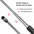Universal Telescopic Stylus Pen for Touch Screens,Retractable Pointer Stick & Stylus with Special Flocking Tip,Extendable High Precision & Soft, S...
