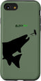 iPhone SE (2020) / 7 / 8 Fly Fishing Phone Case Trout Rising Dry Flies by Black Fly Case...