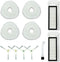 Replacement Parts Accessories for Robot Sweeping Narwal T10 Vacuum Cleaner, 4 Mop Cloth 2 filters 4 side brush Parts...