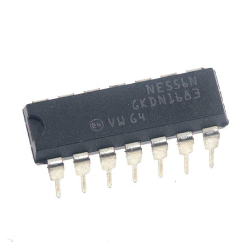 10pcs/lot NE556N Dual Channel Timer NE556 DIP14 IC...