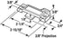 Prime-Line F 2596 Sash Lock for Vertical and Horizontal Sliding Windows – Replace Broken Sash Locks for Additional Home Security, 2-1/4” Mounting ...