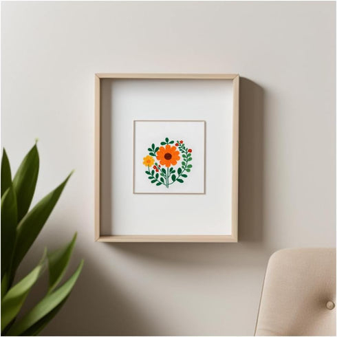 Punch Needle Embroidery Beginner Kits for Kids and Adults with Instructions, Punch Needle Fabric with Patterns, Yarns, Embroidery Hoops for Rug-Pu...