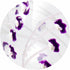 Pavilion Gift Company Pavilion-Purple Sprout-24 Oz Wine Removable Happy 60th Bir Hand Decorated Glass, 24 oz...