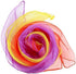 12 PCS Juggling Scarves Sensory Toy 6 Colors 60 x 60 cm Belly Dance Scarves Baby Toddler Kids Scarves (12)...