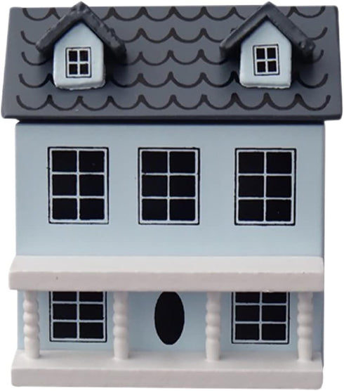 Toyvian Dollhouse Miniature House wooden dollhouse kit christmas village houses toy house Model Tiny Wooden...