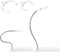 Adjustable Doll Stand, Fits 7, 8, 9, 10 ,11, 12, 13, and 14 inch Dolls or Action Figures, Waist is 0.1 to 2.6 inches (2Pcs Clear)...