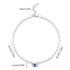Bohemian Sapphire Evil Eye Pendant Necklace Silver Crystal Eye Necklace Chain Blue Cz Devil Eye Choker Necklace Paved rhinestone Demon Eye Necklac...