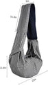 Dog Cat Sling Carrier Adjustable Strap Travel Hands Free Safe Bag Small Puppy Backpack for Outdoor Travel...