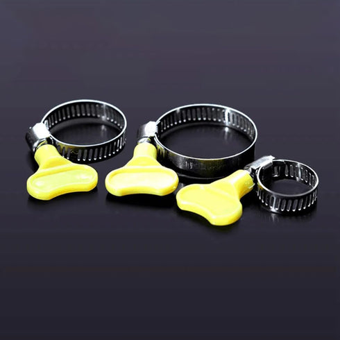 Clamp Pliers Pincer Crimper Tool and Pipe Cutter with Stainless Steel Single Hose Clamps Kit Sdjdhej 10Pcs for Automotive, Marine, Industrial Appl...