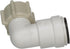Watts AquaLock P-635 CTS Quick Connect Female Swivel Elbow Connection for Water Plumbing Lines, White, 1/2 Inch...