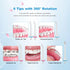 Water Dental Flosser Cordless for Teeth - Rockwell 4 Modes Dental Oral Irrigator, Portable and Rechargeable IPX8 Waterproof Powerful Battery Life ...