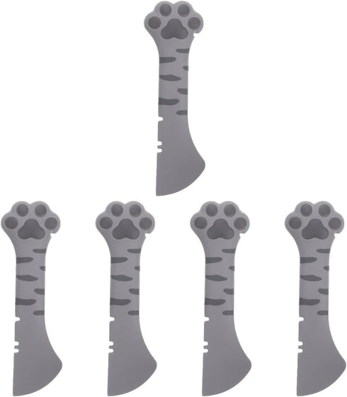 ULTECHNOVO 5pcs Cartoon Opener Multifuctional Cat Multi- Functional Opener: Storage Accessory Spoon Short Manual Food Feeder Dogs Pet Handle Table...