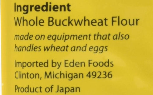 Eden Foods - Buckwheat Soba Pasta - 8 oz....