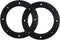 2PCS Black Plastic Speaker Spacer Adaptor Ring Mounting Bracket, 4inch Dia Speaker Spacer Rings for Cars, Boats, Trucks, and More......