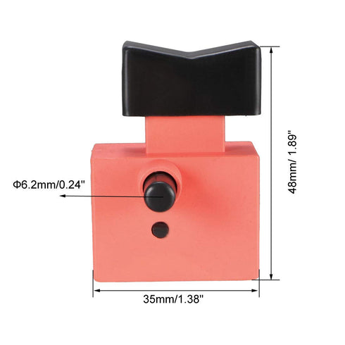 uxcell Electric Portable Drill Hammer Trigger Switch for 5A AC250V 6A Tool Power Speed Control...