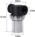 EKDJKK 1 inch Inline Mesh Strainer, Water Pump Strainer, Garden Hose Sediment Filter, Water Pump Filter, Pipeline Sprayer, Fits for RV Water Tank ...