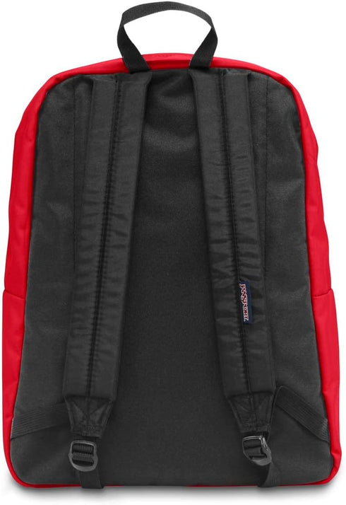 JanSport SuperBreak One Backpacks - Durable, Lightweight Bookbag with 1 Main Compartment, Front Utility Pocket with Built-in Organizer - Premium B...