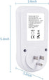 Watt Meter, Electricity Usage Monitor, Towallmark 2pcs Power Meter with Big LCD Display + Backlight, Power Consumption Monitor, Socket Meter, Kilo...