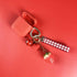 Keychain Strawberry and Bell Pendant Keyring Key Holder Men Women Key Chain Wallet Bag Pendant Charms Gift for Birthday Christmas Festival...
