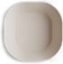 mushie Square Dinnerware Bowls for Kids | Made in Denmark, Set of 2 (Ivory)...